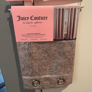 Juicy Couture Blackout/Room Darkening curtains